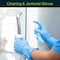 Fifthpulse FMN1000, Disposable Gloves, 3 mil Palm, Vinyl, Powder-Free, XL, 50 PK, Blue FP-V-50-XL-BLE - alternate 6